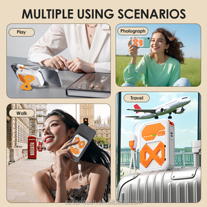 Powerbank magnético 15W banco de energía inalámbrico USB 22,5 W carga rápida <span class=keywords><strong>con</strong></span> Cable <span class=keywords><strong>enchufe</strong></span> de CA soporte plegable batería de repuesto <span class=keywords><strong>externa</strong></span> - Product Image 6