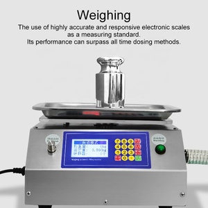 High Quality 20g-10kg Panel Display Bottle Edible Engine Oil Filler Drink Pump Vial Household Automatic Weighing Filling Machine - Product Image 4