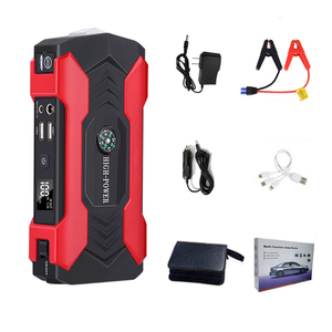 PONFLY Portable Car Jump <span class=keywords><strong>Starter</strong></span> 12V 10000mAh Auto <span class=keywords><strong>Starter</strong></span> Emergency Jump Booster <span class=keywords><strong>Starter</strong></span> con Power Bank - Product Image 1
