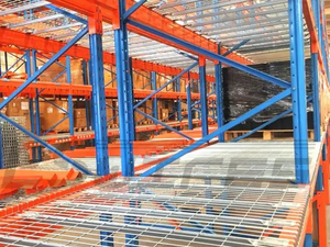 شبكة أسلاك شلال مثقوبة من الفولاذ ، سطح أرفف البليت - Product Image 5