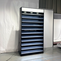 Étagère à cigarettes LED haute sur mesure de l'usine Keway avec éclairage LED