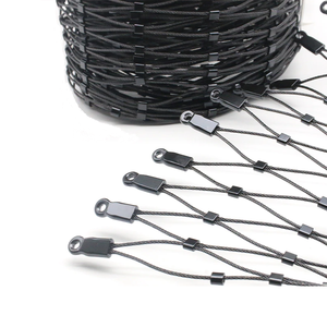 Grillage tissé sur mesure en acier inoxydable 304/316 pour garde-corps d'escalier, balustrade de pont, protection antichute de balcon et clôture de sécurité - Product Image 4