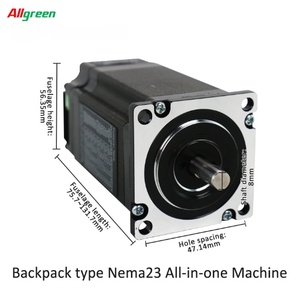 Controlador de Motores Paso a Paso Integrado de Bucle Abierto/Cerrado Nema23 de 2 Fases, DC24~50V 3/4A, Pulso/RS485 1000PPR, 1/2.2/3/3.5N.m - Product Image 4