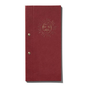 Cubierta de Menú de Cuero para Restaurante, Porta Menús de Hotel, Cubierta de Menú Estilo Libro para Restaurantes y Bares - Product Image 2