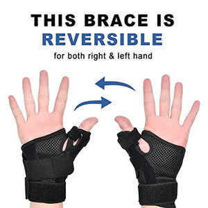 Attelle réglable de fixation du pouce pour le soutien du poignet Dispositif de rééducation des fractures du doigt et orthèse d'entorse du poignet - Product Image 4