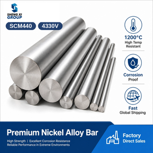 <span class=keywords><strong>Barre</strong></span> en acier forgé résistant aux hautes températures 1200°C, anti-corrosion, en alliage SCM440/4330V, haute résistance, norme ASTM, livraison rapide mondiale - Product Image 1