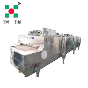 Liquid Nitrogen Freezing Machine Automatic Shrimp Freezing Tunnel Machine Equipment With Fish Continuous Freezing Machine