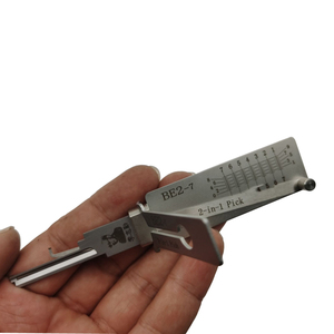 Lishi-decodificador 2 en 1 BE2 de 7 pines, 100% original - Product Image 2