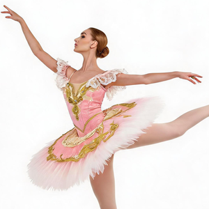 AL-T0641 Tutu <span class=keywords><strong>de</strong></span> ballet rose <span class=keywords><strong>de</strong></span> compétition professionnel pour adulte, costume <span class=keywords><strong>de</strong></span> <span class=keywords><strong>danse</strong></span> <span class=keywords><strong>de</strong></span> type pancake pour Le <span class=keywords><strong>Casse</strong></span>-<span class=keywords><strong>Noisette</strong></span> ou <span class=keywords><strong>la</strong></span> <span class=keywords><strong>Fée</strong></span> - Product Image 1