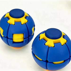 New Hot Sale 3D Press <b>Rotating</b> Silicone Decompression Vortex Ball Multi-color <b>Desk</b> Sensory Toy Birthday Gift for Adults Teens - Product Image 2