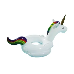 Flotador inflable de unicornio para niños y adultos, piscina de PVC, gran oferta
