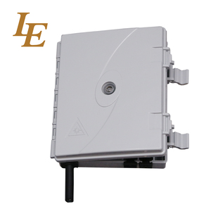 กล่องกระจายใยแก้วนำแสงกลางแจ้ง LE LE-1343-32K 32 พอร์ต ABS IP65 พร้อมตัวแยกสัญญาณ SC/APC PLC สำหรับเครือข่าย FTTX/FTTH - Product Image 2