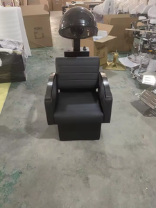 Equipo de Barbería Directo de Fábrica, Muebles de Salón, Cómodo Sofá para Lavado y Peinado, Secador de Pelo con Silla - Product Image 3