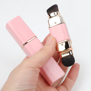 Pinceaux de maquillage professionnels de luxe personnalisés, rétractables, double tête, véganes, de haute qualité, pour voyage, vente en gros, marque privée - Product Image 4
