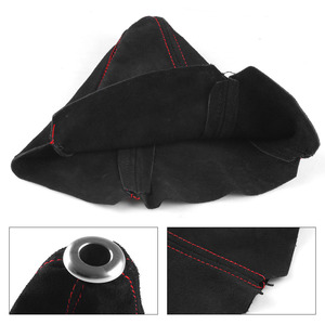 Factory Direct Universal Suede Shift Lever Dust Cover for Manual Transmission Car <b>Wheel</b> Modification Shield - Product Image 4