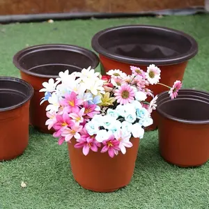 Durable Pp 3.5inch 9cm Plant Seedling Pot Cheap Plastic Seed Starter Pots For Flower
