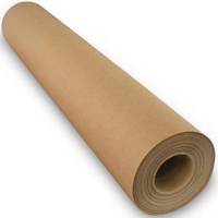 Rouleau de papier kraft brun de qualité supérieure et économique pour carton ondulé moyen