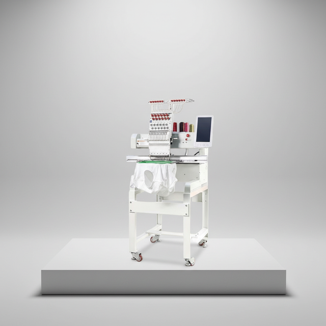 Professional Industrial Grade Automatic Computerized Garment Sewing Machine Multifunctional Textile Label Table Motor Included