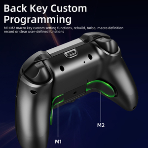 GAMINJA pengontrol Video Game ponsel PC nirkabel getaran ganda pengendali Joystick Game ponsel untuk PC Nintendo Switch - Product Image 5