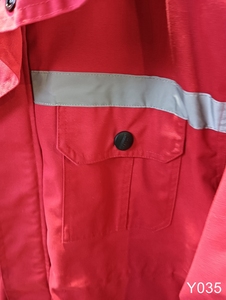 Combinaison de travail en coton imperméable et anti-huile ESD pour la construction et l'atelier mécanique, vêtements de protection de sécurité - Product Image 2