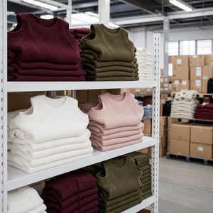 Maglione Pullover da Donna Oversize Personalizzato con Spalla Scoperta a Costine, Manica Lunga, OEM, Ordine all'Ingrosso, Produzione in Fabbrica - Product Image 6
