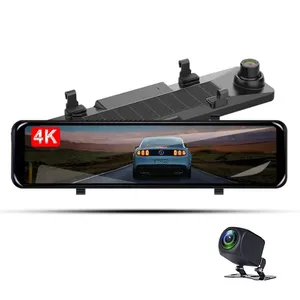 Rétroviseur de voiture 12 pouces Dvr <span class=keywords><strong>Smart</strong></span> Adas 4k Carplay Android Auto Rétroviseur Caméra Double Camara Wifi 4K Dashcam - Product Image 1