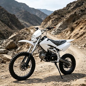 Motocicleta Todoterreno 2026 <span class=keywords><strong>4T</strong></span> a Gasolina, Motor de 125/150cc, Escape Doble Recto, Amortiguación Hidráulica Delantera y Trasera, para Adultos - Product Image 1