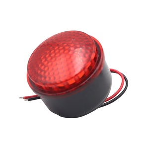 Sirène forte à <span class=keywords><strong>décibel</strong></span> élevé 5037 sonnerie d'alarme piézoélectrique 5V 12V 24V DC son d'alarme piézo-électrique Six tons avec lumière flash LED - Product Image 4