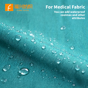 Anti bakterielles CoolMax Medical Uniform gewebe 72% Polyester 21% Rayon 7% Spandex 4-Wege-Stretch-Twill-medizinisches Peeling gewebe - Product Image 4