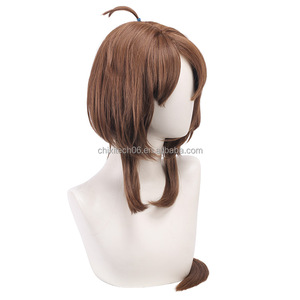 Parrucca Cosplay Zhu Shengda <span class=keywords><strong>Ritorno</strong></span> <span class=keywords><strong>al</strong></span> <span class=keywords><strong>Futuro</strong></span> 1999, Stile Bob Kakaniya e Coda di Cavallo - Product Image 4