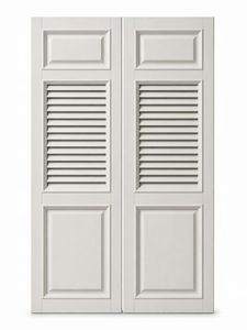 Stores de fenêtre sur mesure, volets extérieurs mobiles en bois, persiennes pour la maison - Product Image 4