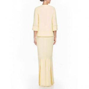 时尚精品服装女Kedah平纹印花迷你克拉拉现代英式棉马来西亚粘胶纤维bju Kurung - Product Image 3