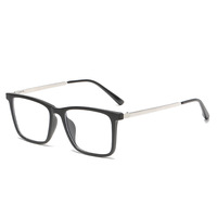 5 en 1 aimant Clip sur lunettes de soleil miroir polarisé lentille lunettes carré lunettes montures lunettes magnétiques interchangeables TR90