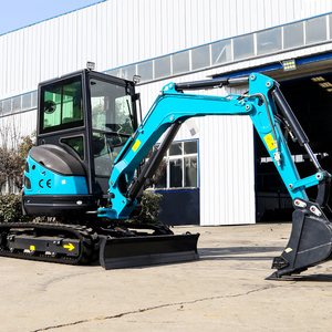 Mini-excavatrice compacte de haute qualité en gros avec cabine fermée, certifiée CE, pour travaux agricoles et de construction - Product Image 5