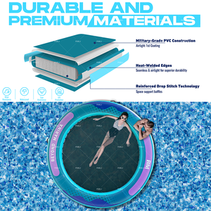 Dermaga tiup melingkar rakit air - Product Image 3