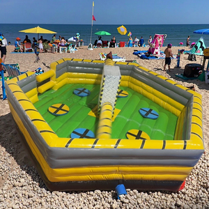 Nhà Máy Bán Hàng Trực Tiếp 5M/6M/8M Inflatable Trở Ngại Tất nhiên Sweeper Meltdown Cho Người Lớn Và Trẻ Em Vui Chơi Trò Chơi - Product Image 2