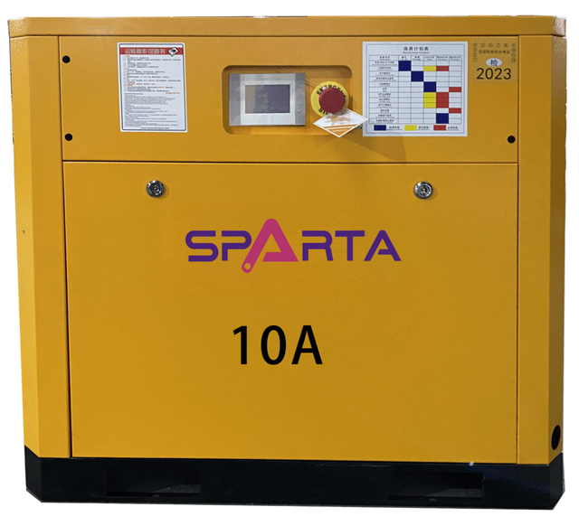 Mini Single Phase 220 V 7.5 kW PM VSD Screw Air Compressor 0.8 MPa Household Industrial Supply