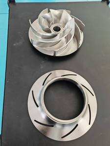 Прецизионная пятиосевая обработка с ЧПУ для изготовления деталей турбинного рабочего колеса из нержавеющей стали на заказ, производство сложных компонентов - Product Image 3