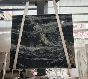 Design moderno naturale in marmo onice nero lastra di Calcite lucidato per cucina uso interno per Hotel piano levigato superficie antica - Product Image 2