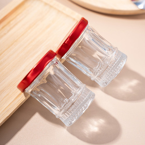 Frascos de Vidrio Redondos Personalizados de 40 ml, Transparentes, Vacíos, <span class=keywords><strong>para</strong></span> Nido de Pájaro, Gelatina, Pudín, Mermelada, <span class=keywords><strong>con</strong></span> Tapas Metálicas - Product Image 6