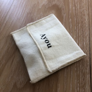 Wholesale Luxury <b>Envelope</b> Style Cotton Flannel Jewelry <b>Gift</b> Bag with Flap Jewelry Pouch - Product Image 5