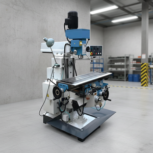 Machine de fraisage et de perçage manuelle haute performance ZX6350ZA 380V, fraiseuse universelle verticale et horizontale avec fonction de taraudage - Product Image 1