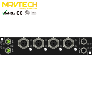 Module réseau M12 4 Class Code PNP NPN IP67, 16 entrées/sorties numériques, PC industriel Profinet Ethercat LVDS IO-Link - Product Image 2