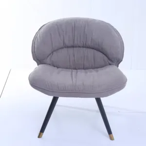 Hot Sale Leder Pu Lounge Kunst Diskussion Stoff Freizeit Nordic Sofa Stuhl für Lounge Büro und Wohnzimmer