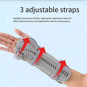 Nẹp cố định cổ tay y tế, hỗ trợ phục hồi chấn thương, hỗ trợ khớp, phục hồi chức năng, nẹp cố định thoáng khí, chất liệu composite - Product Image 3