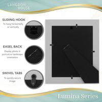 Bingkai Foto Lipat Kayu MDF Ringan dengan Cetak UV/Silk Screen Desain Modern Ukuran Kustom Pemasangan Dinding