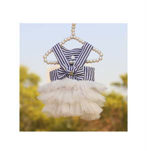 Vestido de Verano de Lujo para Perros Pequeños, Diseño de Lunares Sostenible, Ropa para Mascotas, Falda <span class=keywords><strong>Popular</strong></span> para Fiestas, Disfraz para Cachorros - Product Image 2