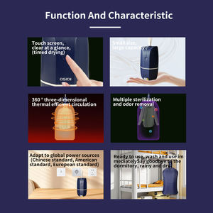 <span class=keywords><strong>Sèche</strong></span>-<span class=keywords><strong>linge</strong></span> électrique automatique compact et portable avec séchage programmé pour la maison, l'extérieur, les camping-cars, les hôtels et les voitures - Product Image 2