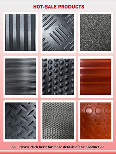 Feuille de <span class=keywords><strong>caoutchouc</strong></span> en forme de feuille de saule multicolore Feuille de <span class=keywords><strong>caoutchouc</strong></span> antidérapante - Product Image 5