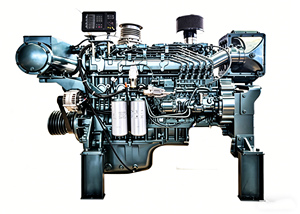 <span class=keywords><strong>Moteur</strong></span> <span class=keywords><strong>diesel</strong></span> marin turbocompressé à rampe commune 150KW 200KW 1500 tr/min à faible consommation de carburant pour navire de transport - Product Image 2
